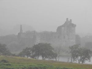 St Conan's Kirk, Loch Awe, in the mist