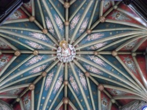 Detail of ceiling, Ely Cathedral